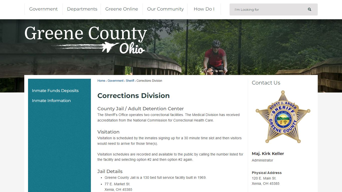 Corrections Division | Greene County, OH - Official Website